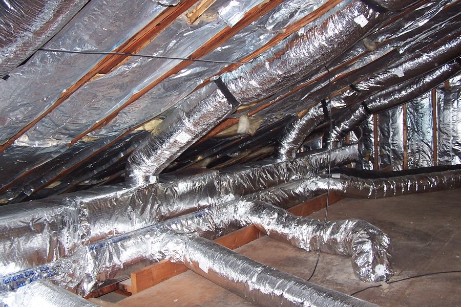 Zip-Ez™ on Flex Duct — Joist Detail